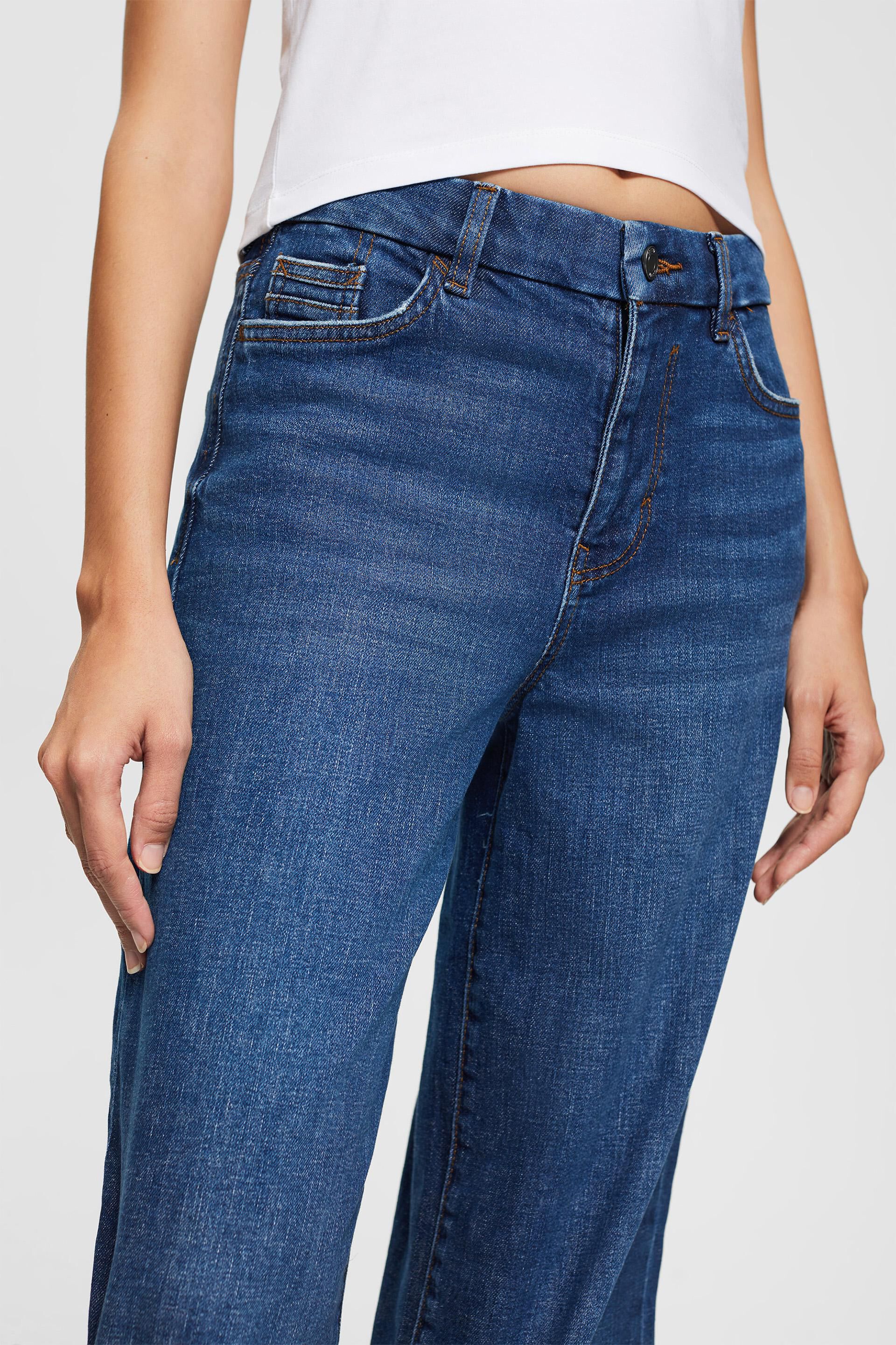 Jean à jambes larges