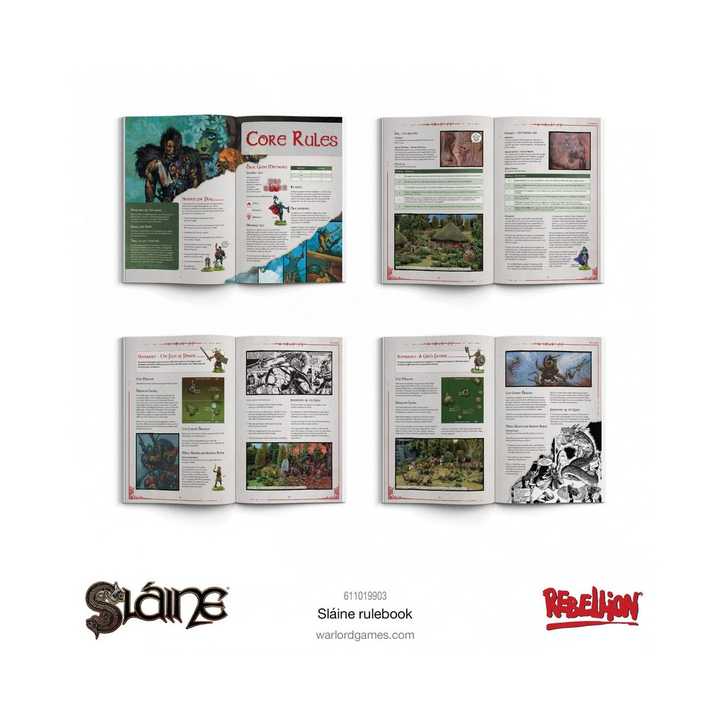 Sláine : Sláine the Miniature Game Rulebook