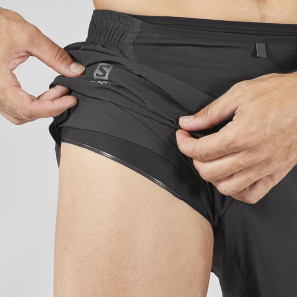Short trail SALOMON SENSE PRO SHORT M BLACK/BLACK