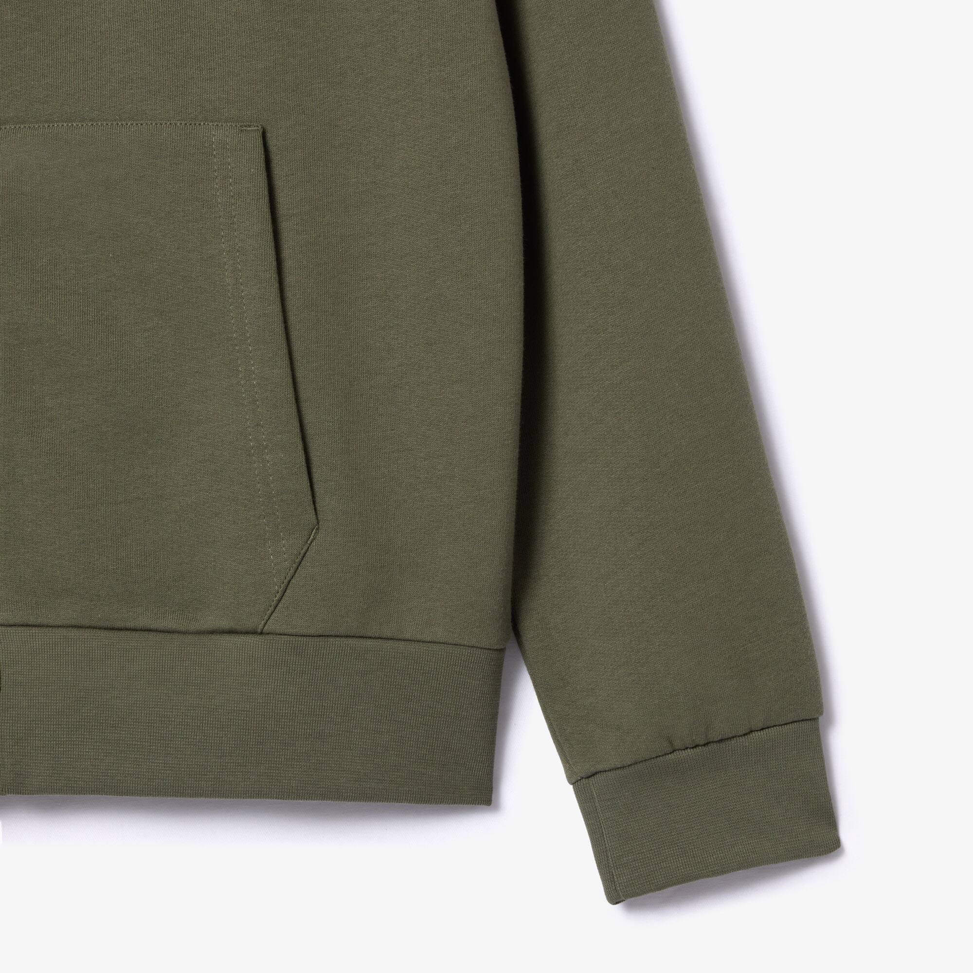 Sweatshirt Jogger zippé homme en molleton Lacoste avec poche kangourou Sweatshirts - Vert - Lacoste - Homme