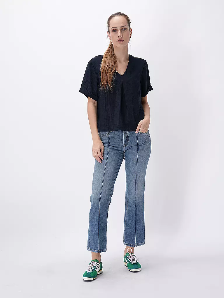 OPUS Blusenshirt FULKA blau