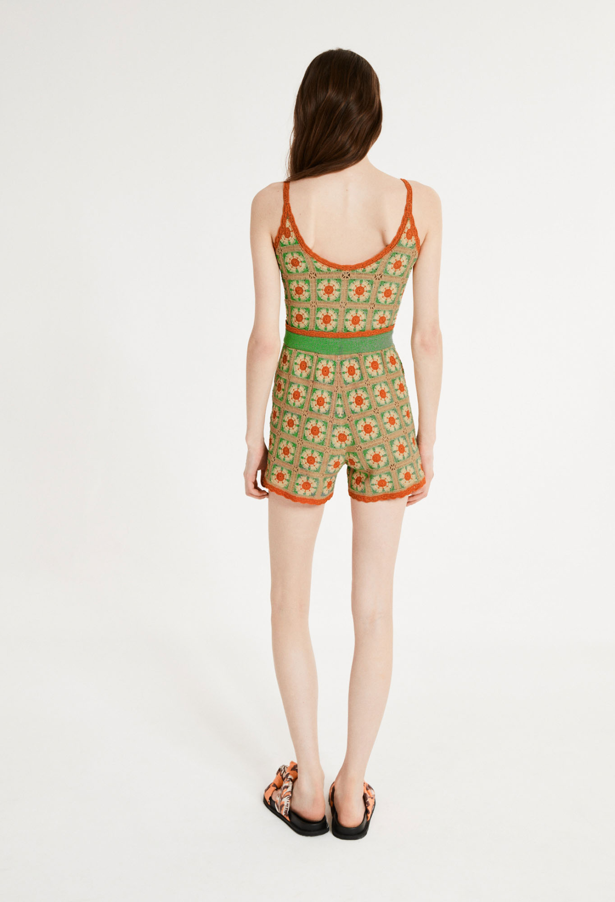 Combi-short en crochet
