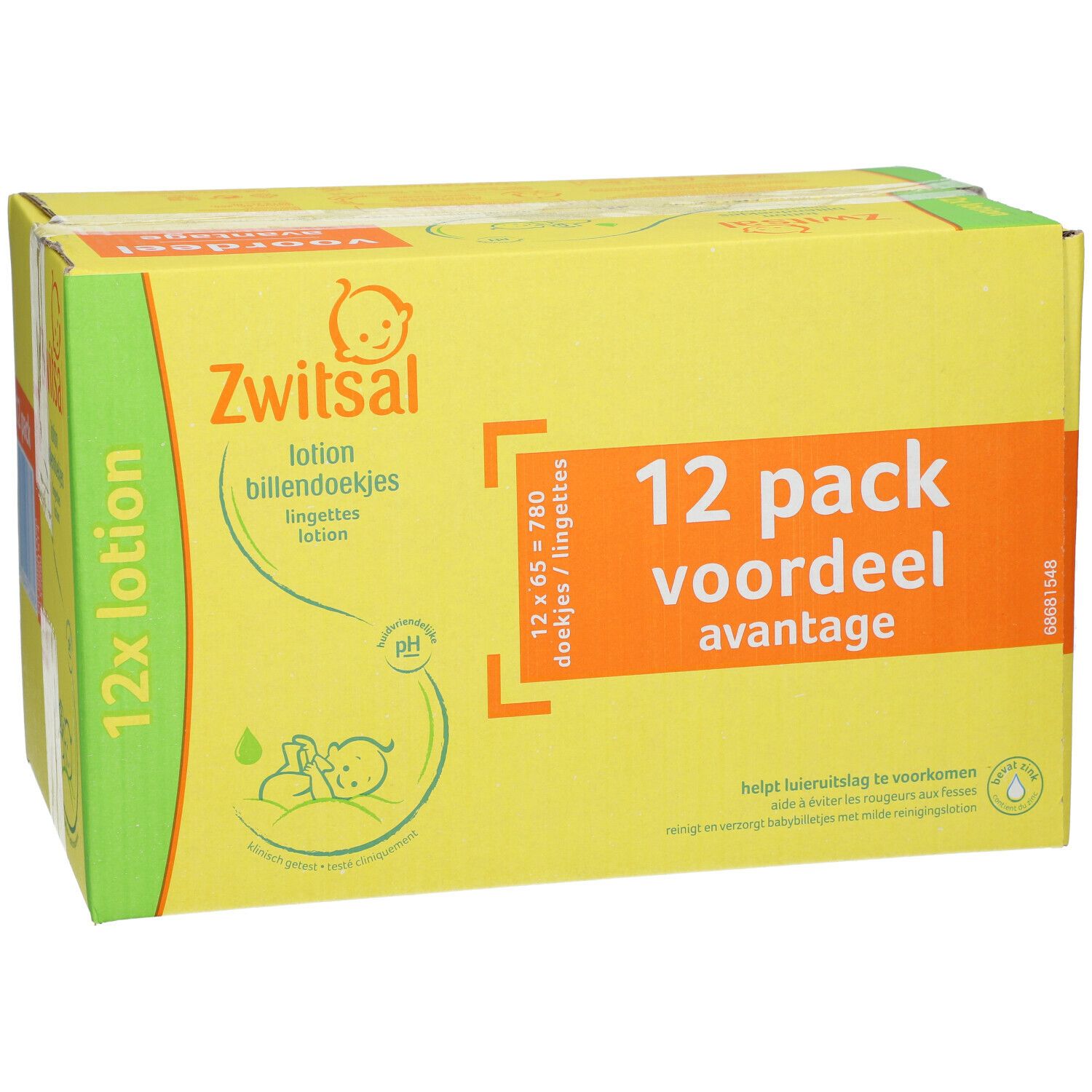 Zwitsal Baby Lotion Tücher