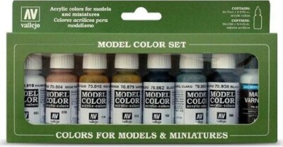 Vallejo - Model Color Maling Sæt - Demag D-7 1941 - 8X17 ML