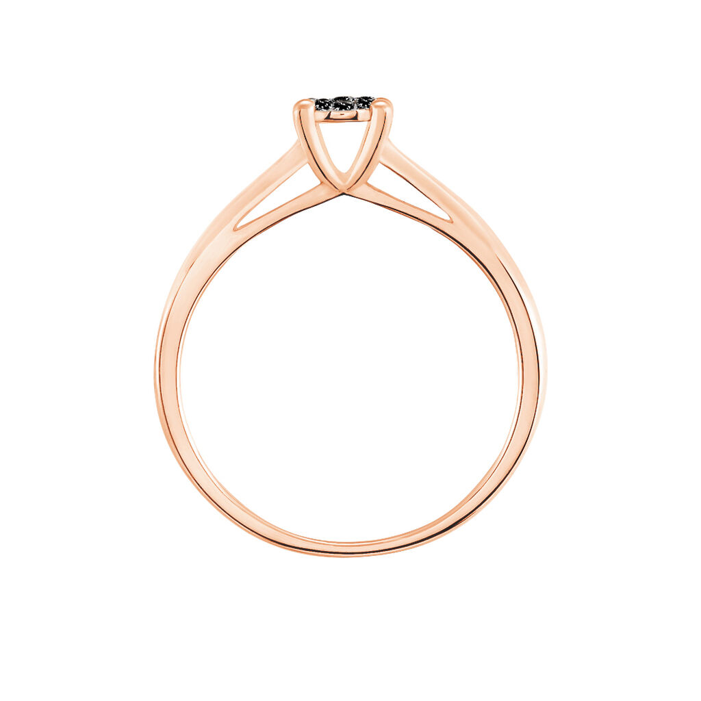 Bague Solitaire Collection Grace Or Rose Diamant
