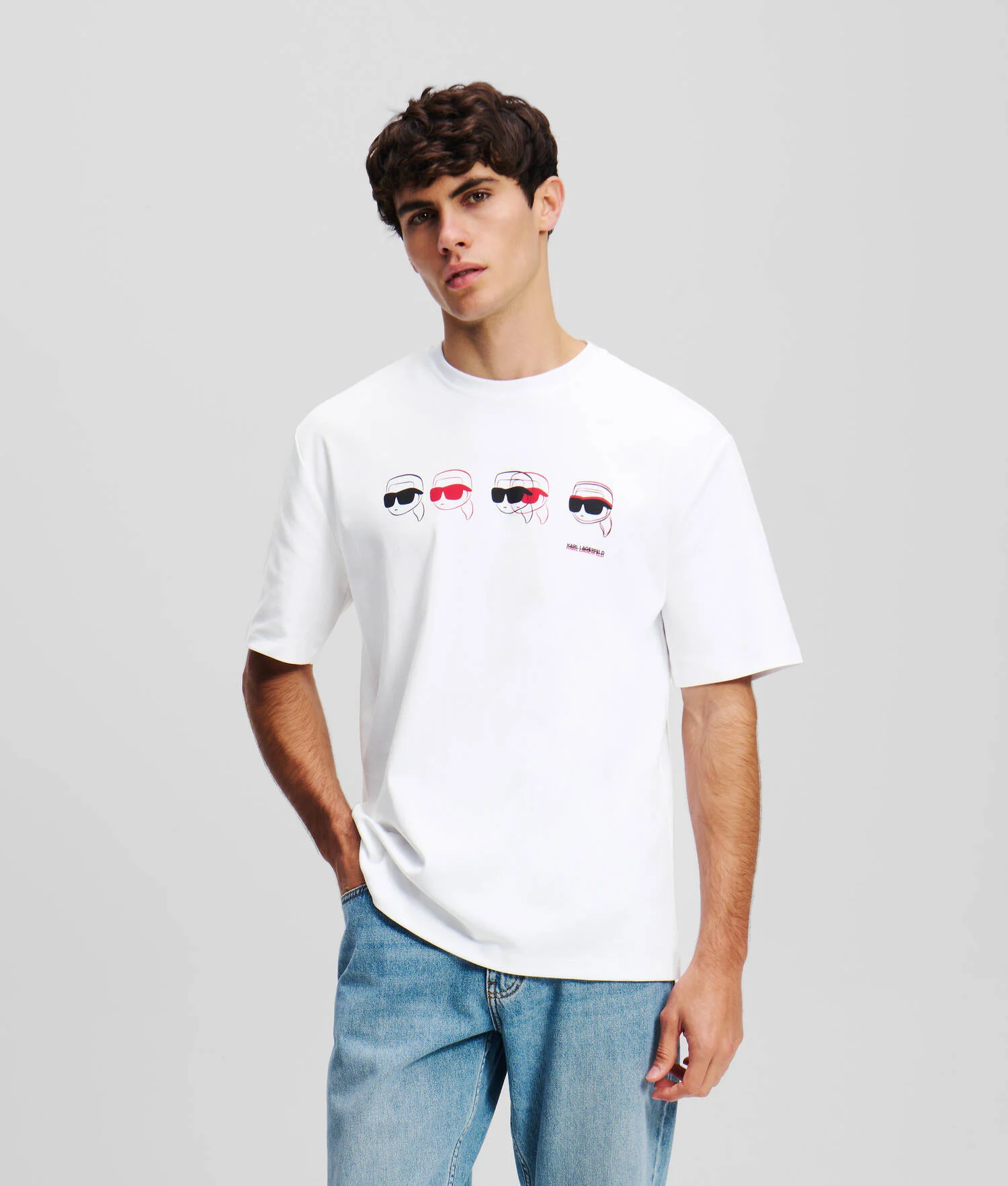 T-SHIRT GRAPHIQUE IKON - Blanc