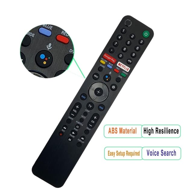 Udskiftning af fjernbetjening RMF-TX500U til Sony TV stemmefunktion