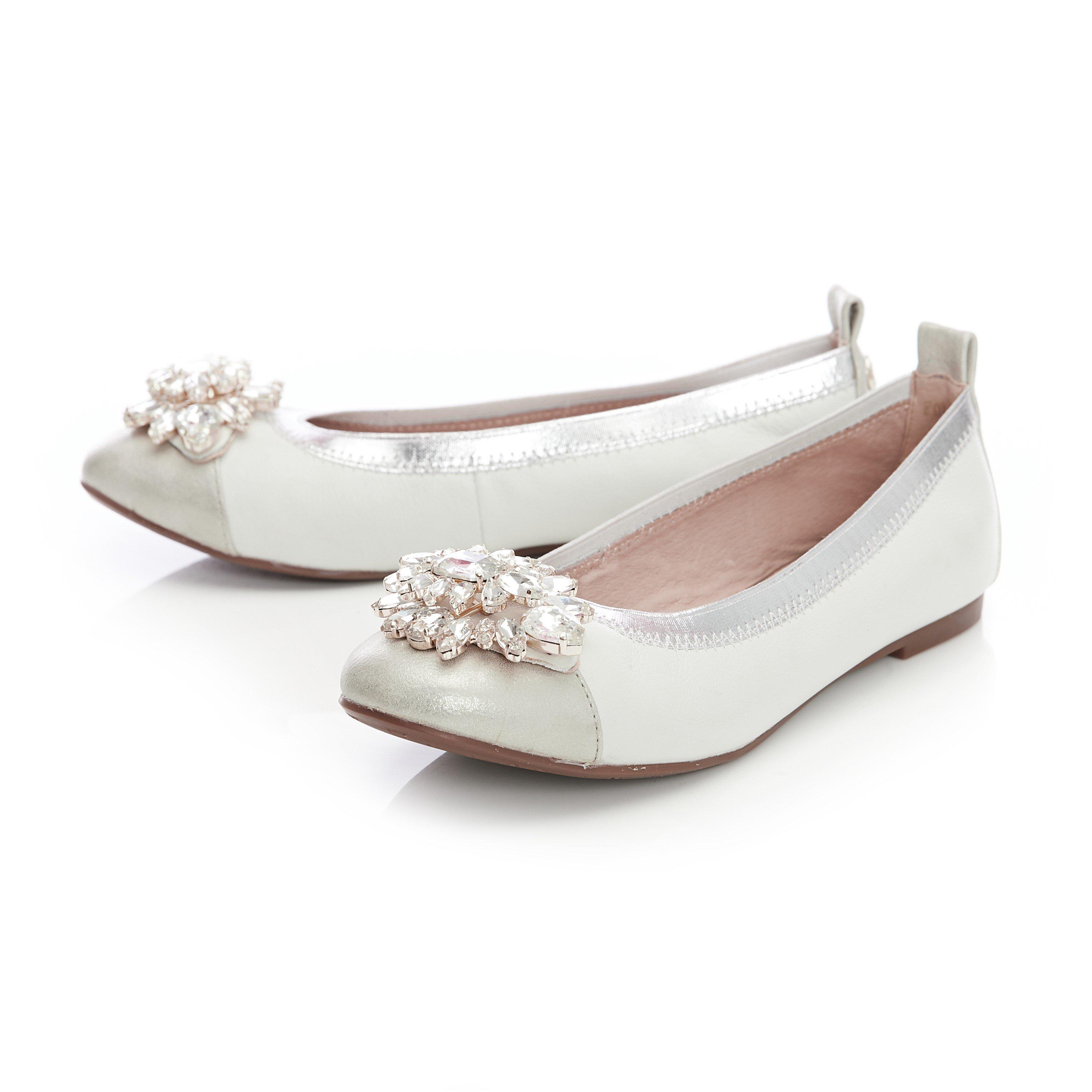 Moda in Pelle Fizzi Ballet Pump