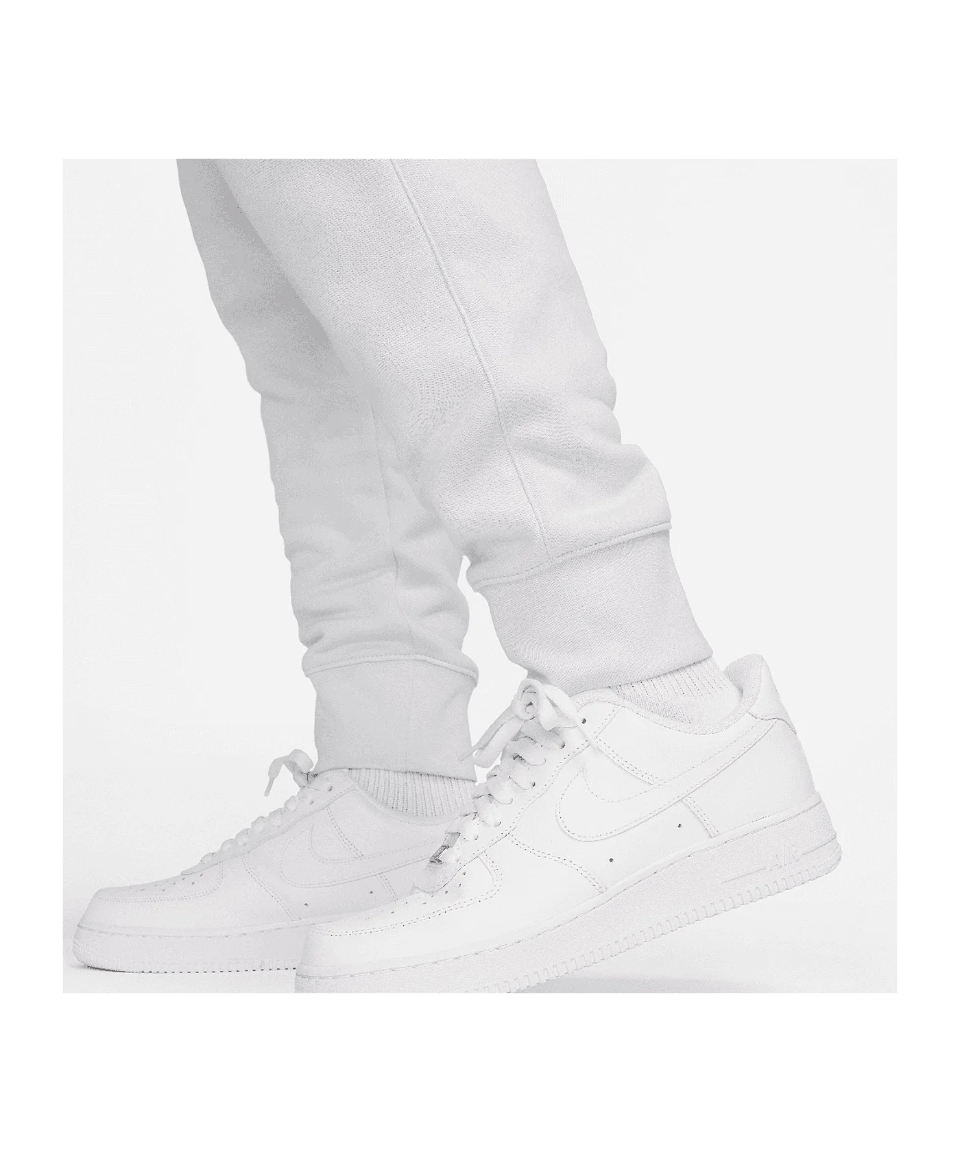 Nike Club Fleece Jogginghose Grau Weiss F043