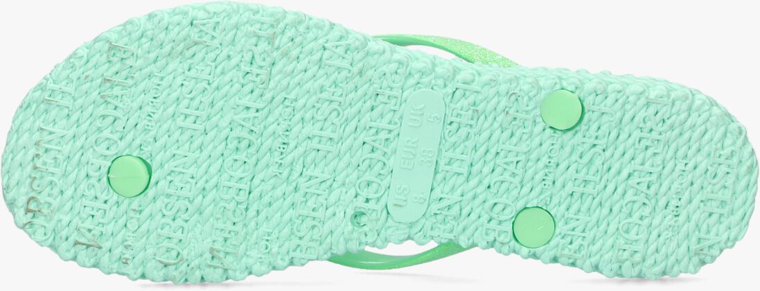 ILSE JACOBSEN groene ilse jacobsen teenslippers cheerful01