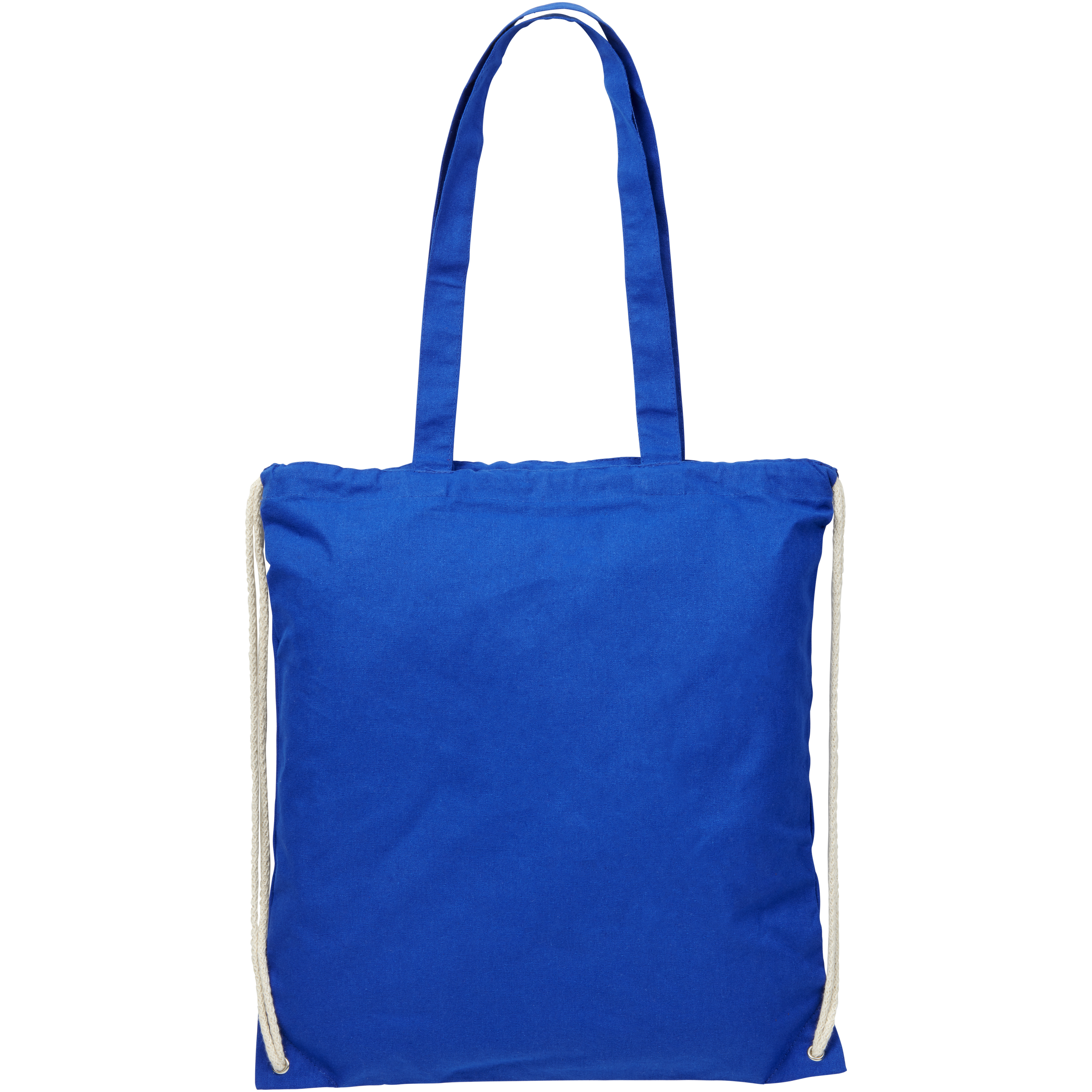 EgotierPro 120276 - Sac Polyvalent en Coton avec Cordon et Poignées Longues