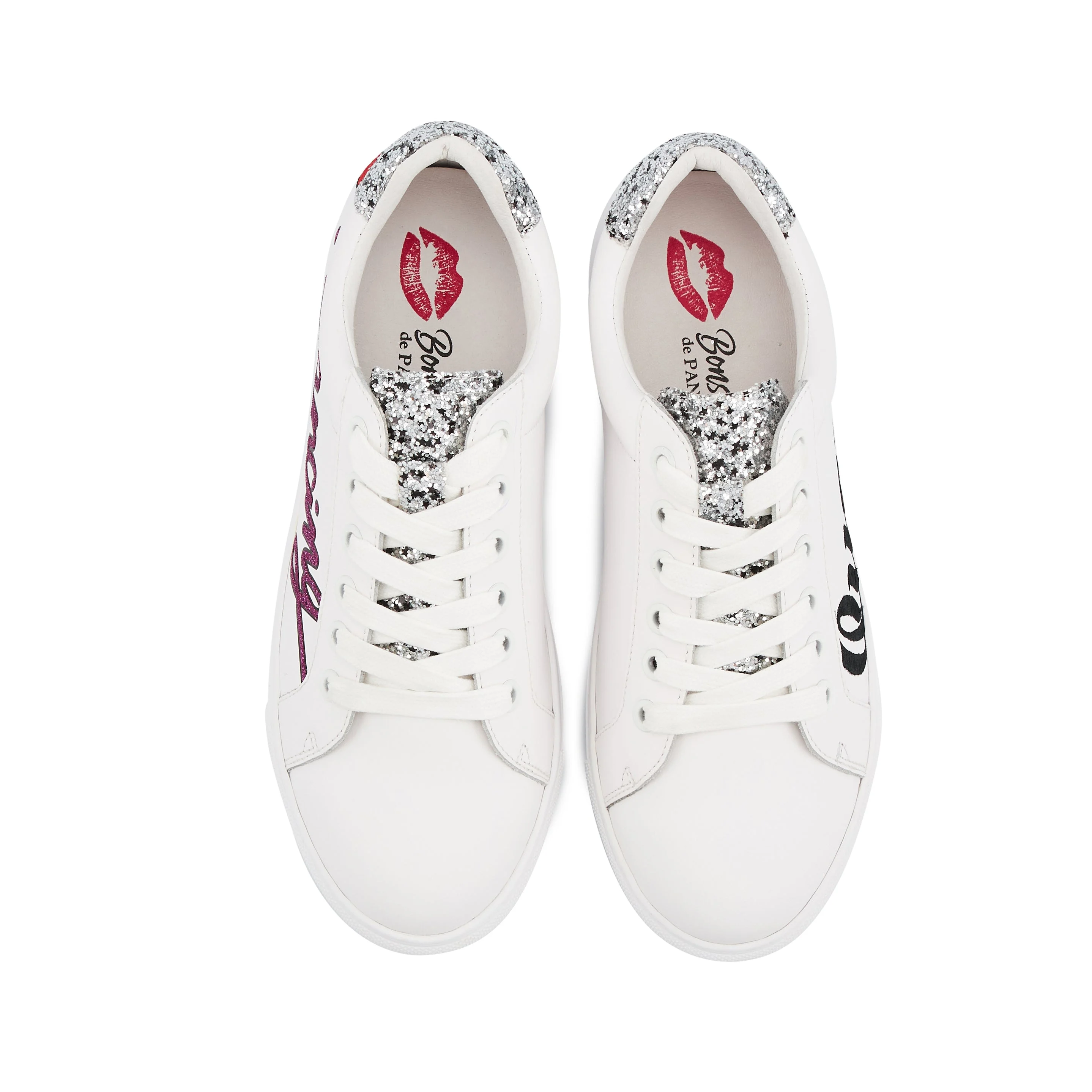 SIMONE DANCING QUEEN - Sneakers en cuir | Blanc
