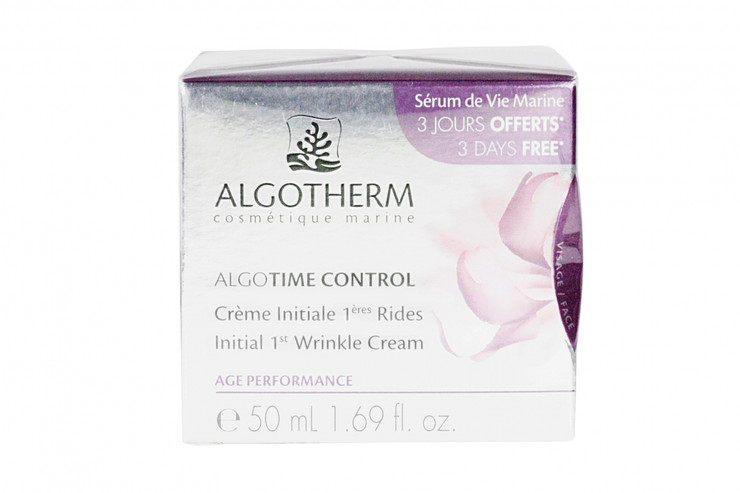Crème initiale 1ères rides Algotime Control 50ml