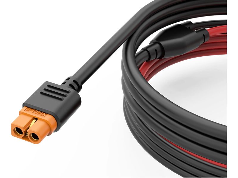 EcoFlow Ladekabel Solar MC4 auf XT60i 2.5 m PV Solar-Ladekabel für Powerstations