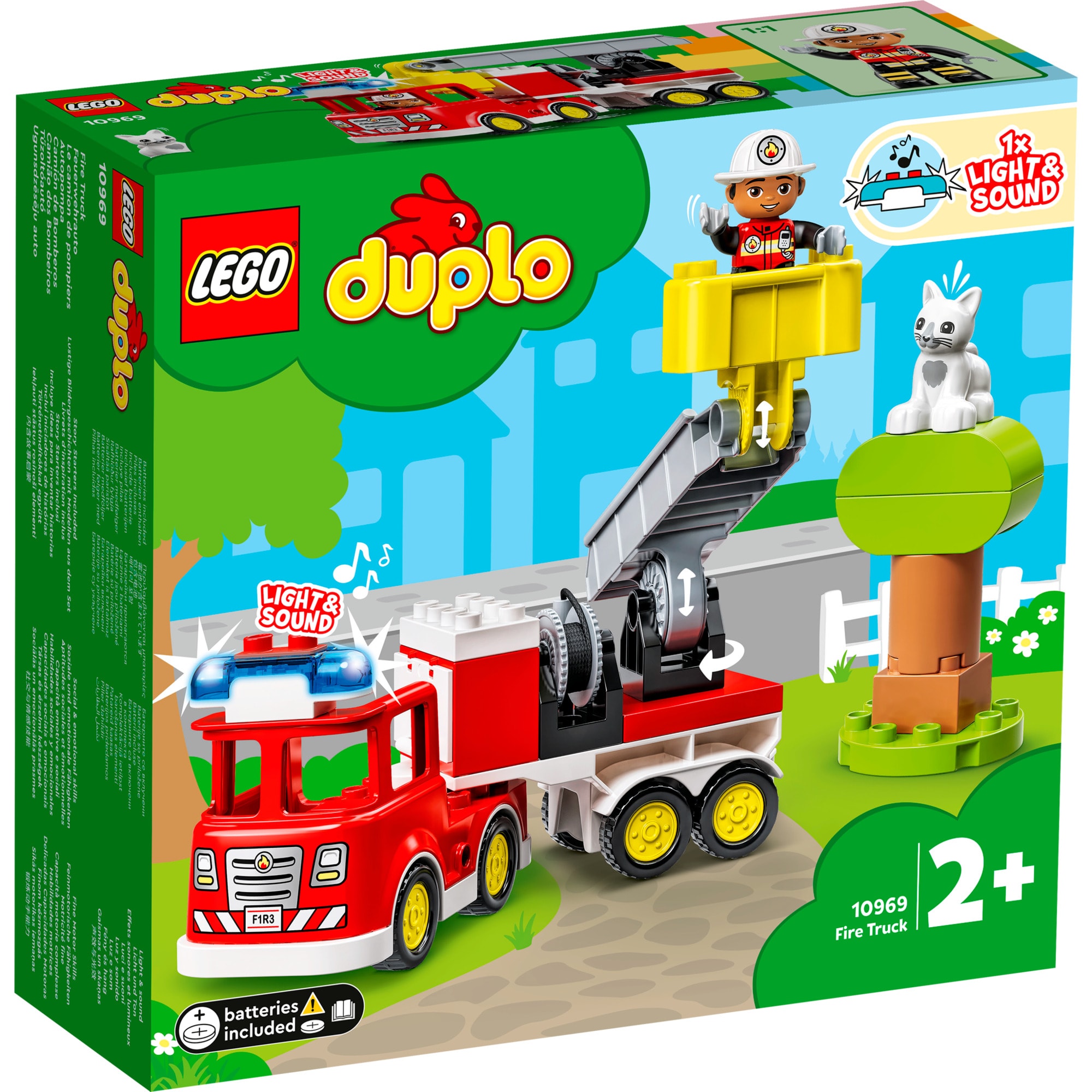 LEGO Konstruktionsspielzeug DUPLO Feuerwehrauto