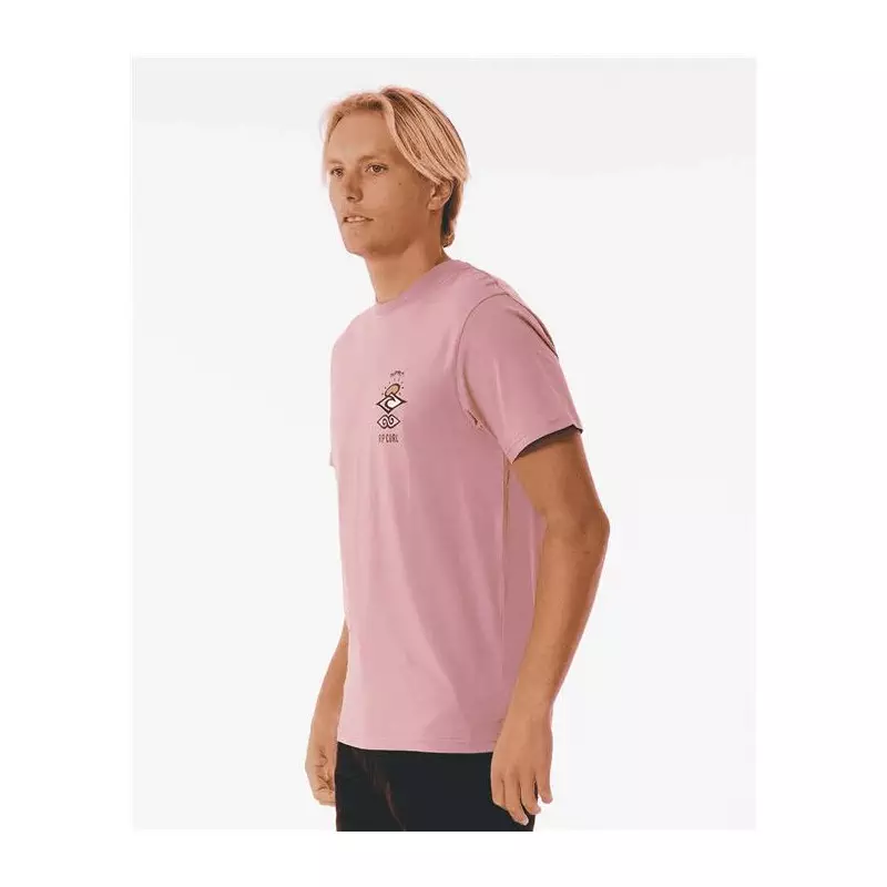 Teeshirt RIPCURL Search Icon Tee Mauve