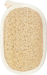 Niyok Massagepad Luffa und Baumwolle, 1 Stück