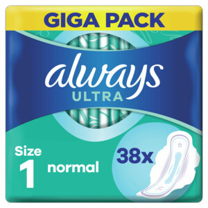 Always Maandverband ultra normaal plus gigapack 38st