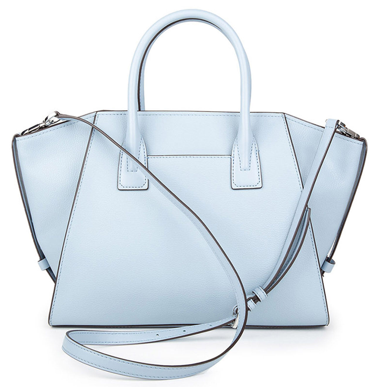 Michael Kors Sac à main en Cuir Avril bleu - 33x27x13 cm