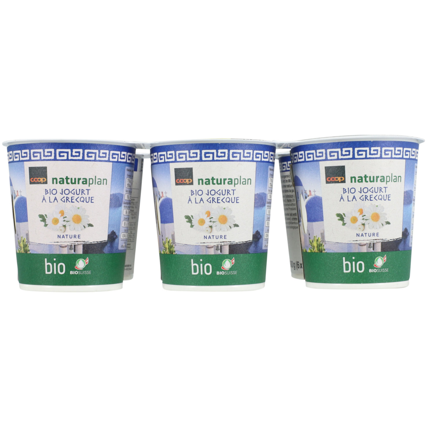Natura Plan Bio Jog à la grecque Nature 6x150g