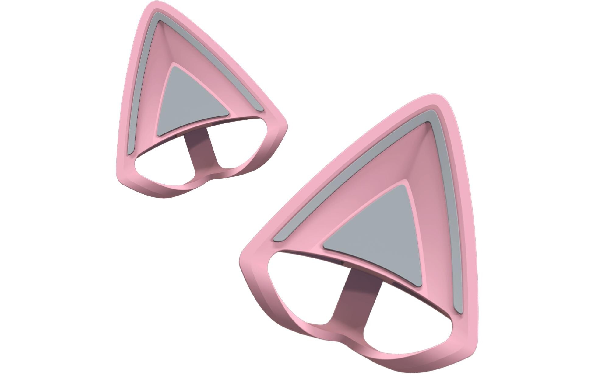 Kitty Ears V2 QuartzKatzenohren zum Anstecken an Gaming-Headset