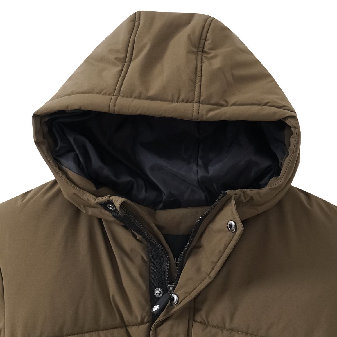 Beatwear Jungen Winterjacke kurz geschnitten oliv