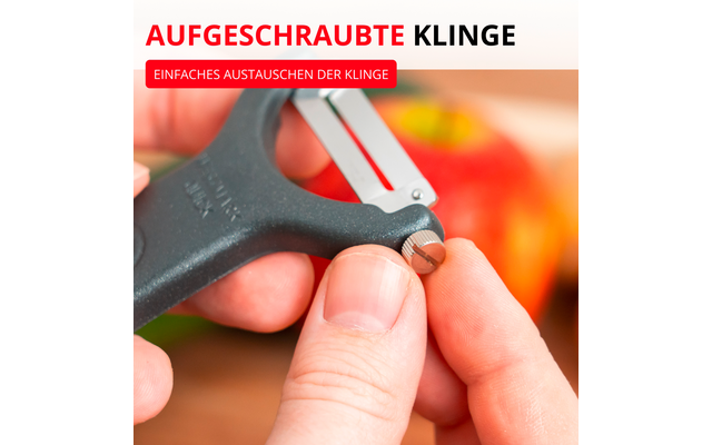 Westmark Quick Gemüse- und Spargelschäler Black Edition