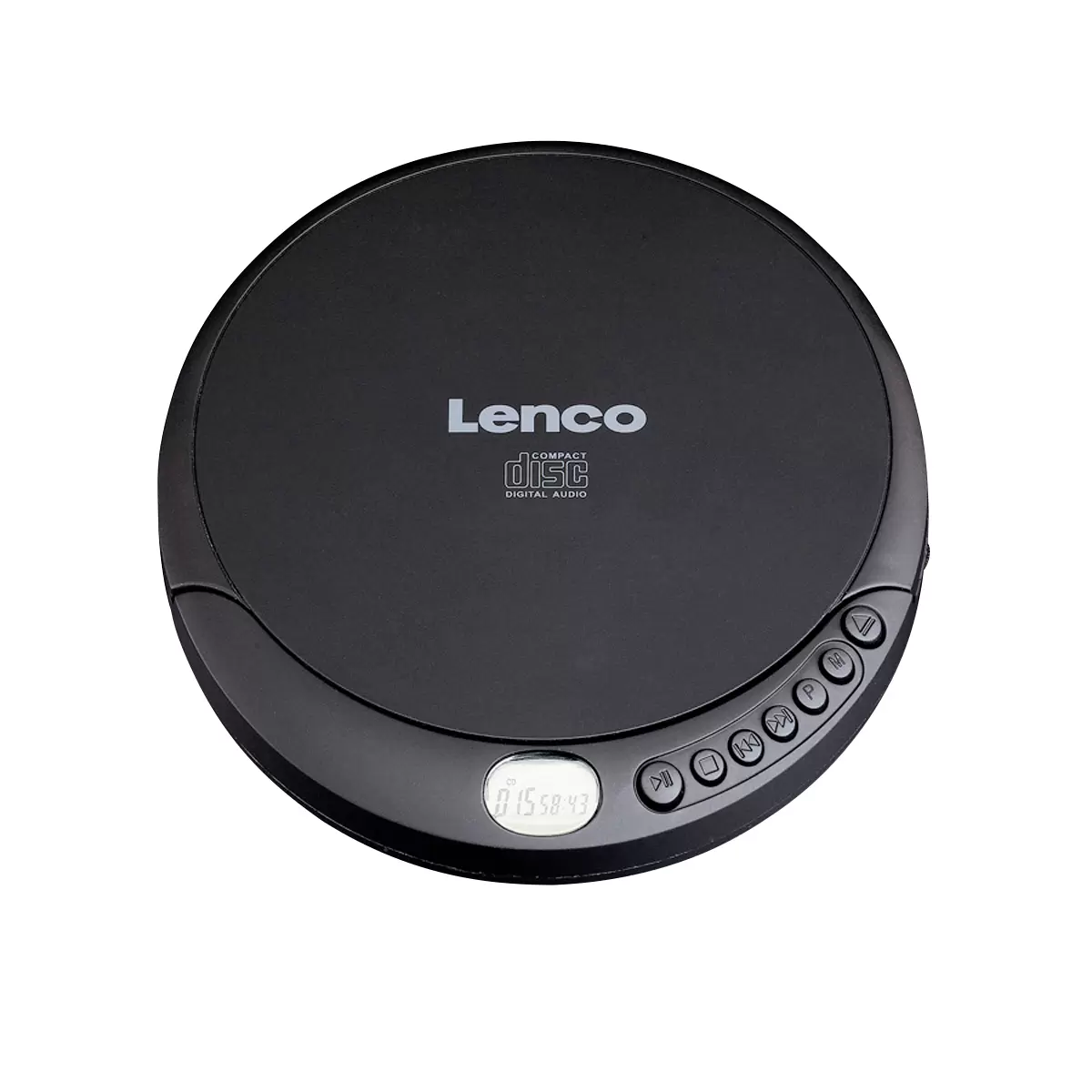 CD-010 poportabler CD Player LENCO Schwarz
