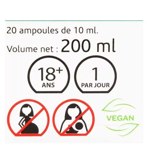 Estimulante Físico Orgânico Naturland - 20 ampolas