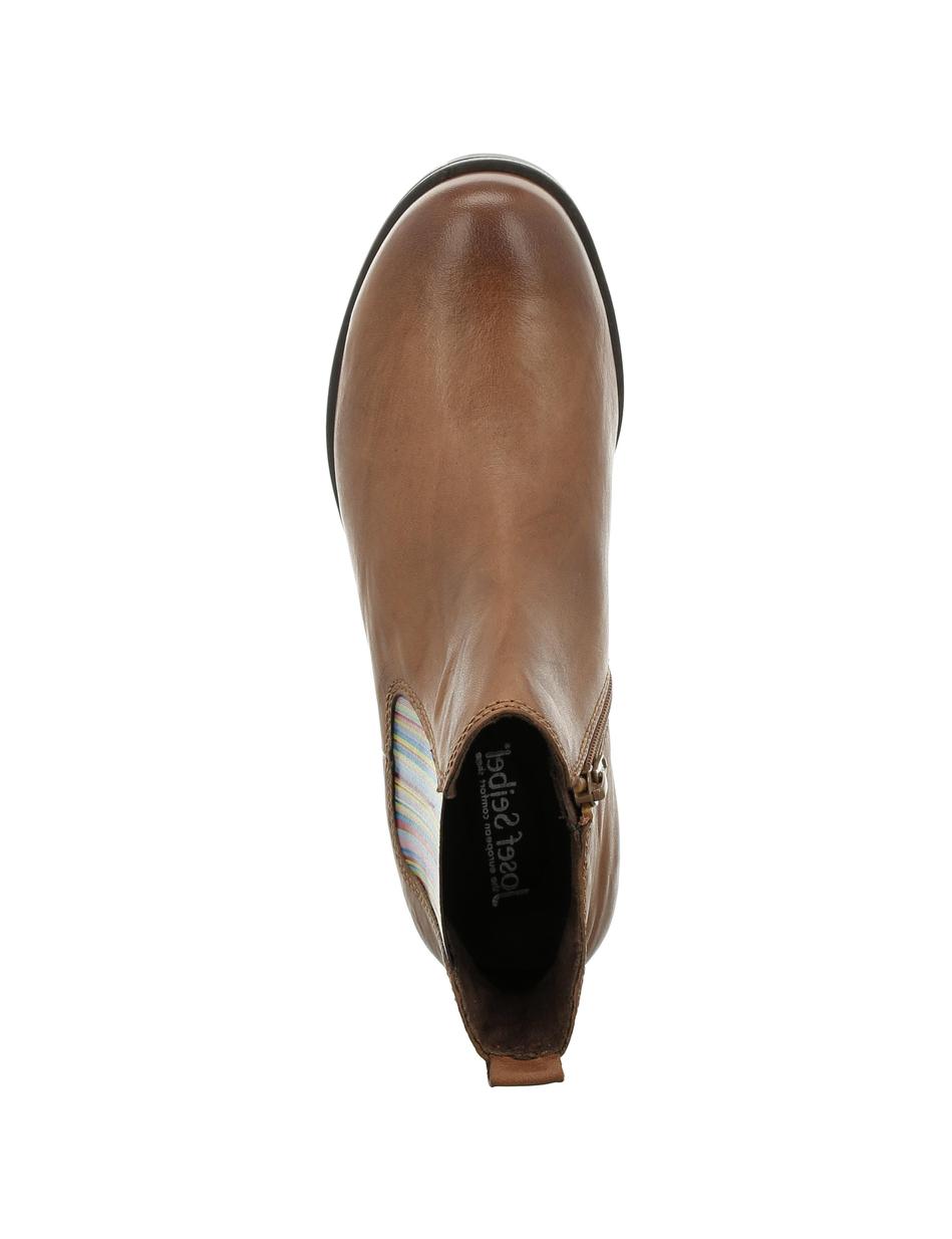 Stiefelette Sanja 06, cognac-multi