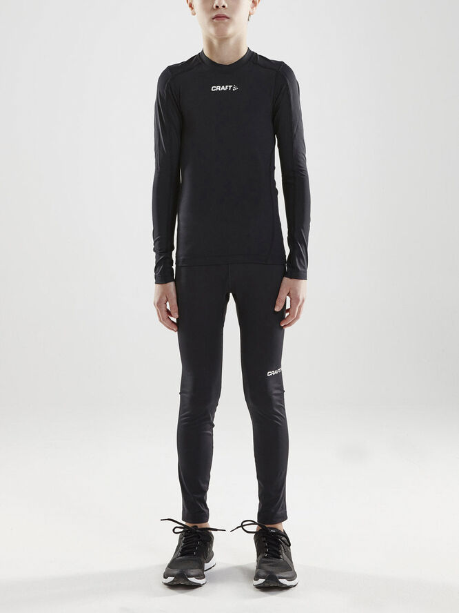 Craft Pro Control Compression LS Langærmet t-shirt Sort