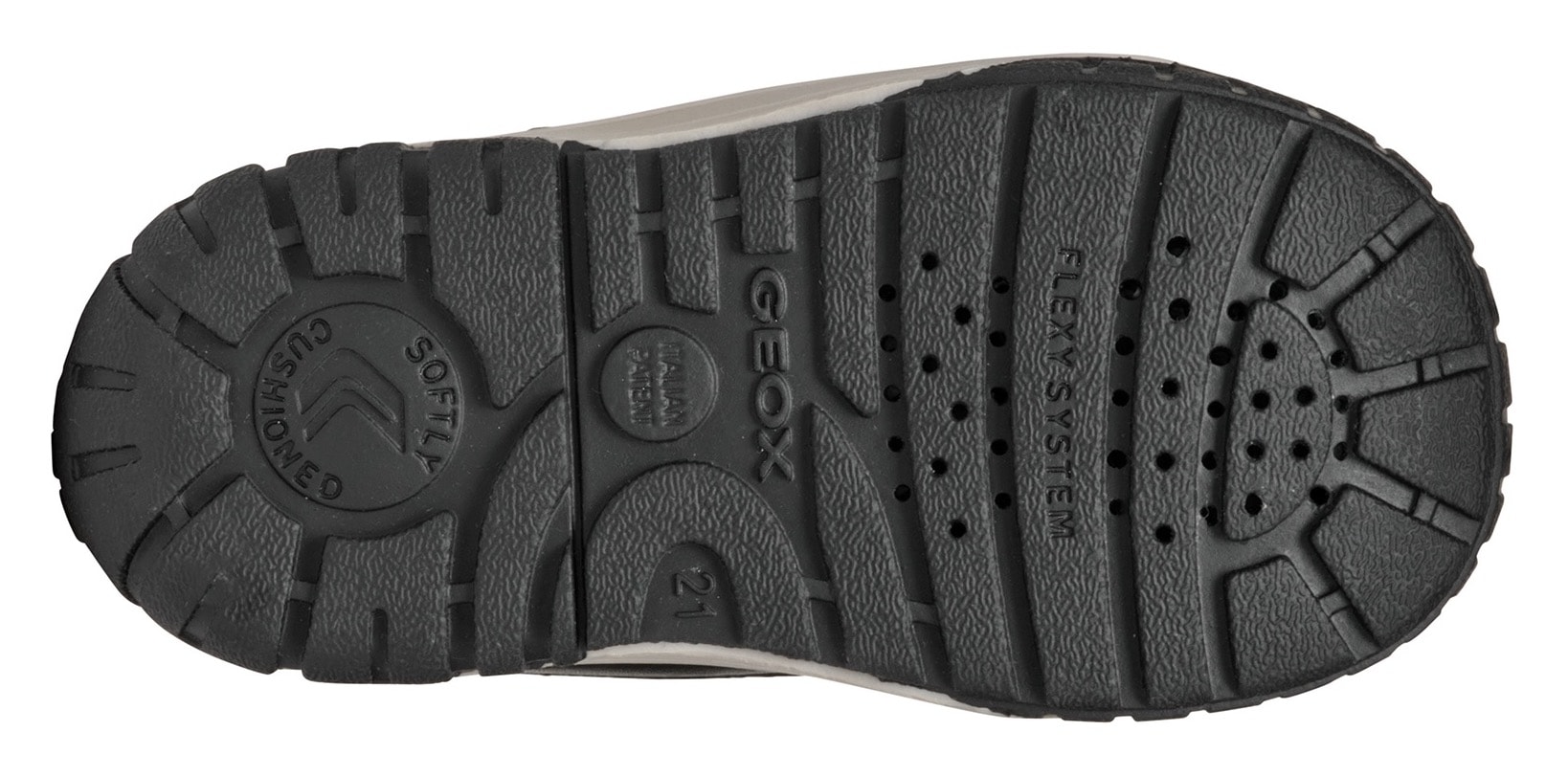 Geox Winterboots »B OMAR GIRL WPF C«  , Klettstiefel,  Babystiefel, Winterstiefel mit Kontrastbesatz