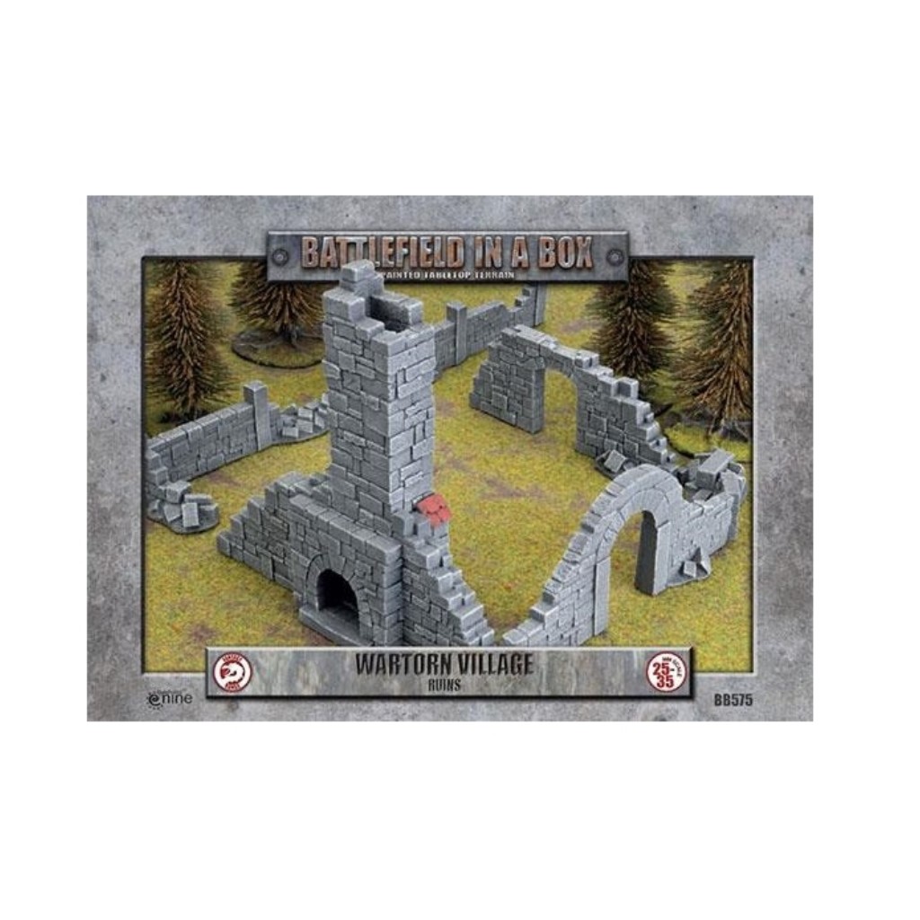 Battlefield in a Box: Wartorn Village -Ruins
