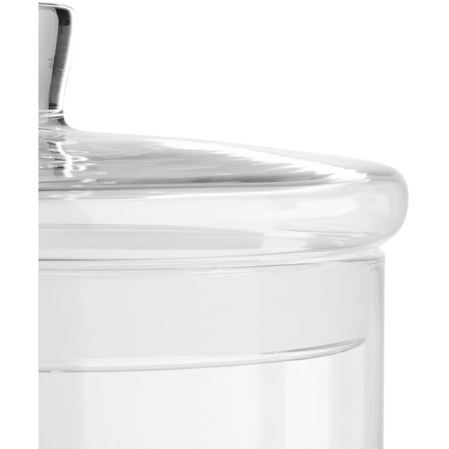 Leonardo Glasdose mit Deckel handgefertigt TOP 1,5 Liter transparent