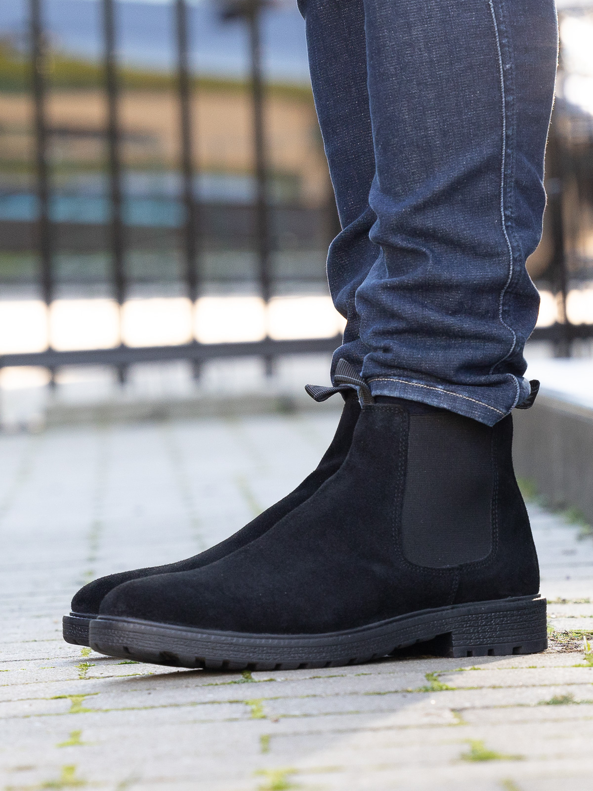 Jean Paul - Mondi Suede Black - Trapes Sko