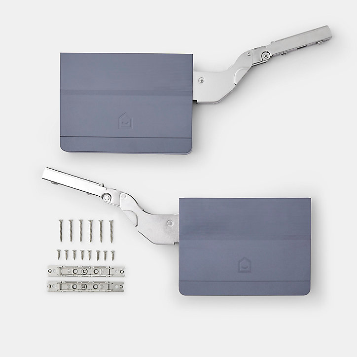 Kit de bras pour système de porte relevable GoodHome Enden 65°, côté gauche