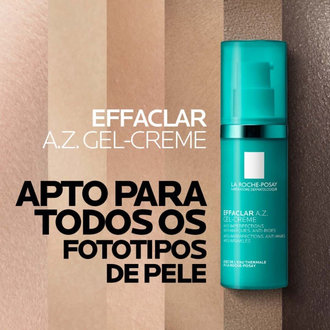LA ROCHE POSAY  Effaclar A.Z. - Gel-Creme com Ácido Azelaico - 40ml