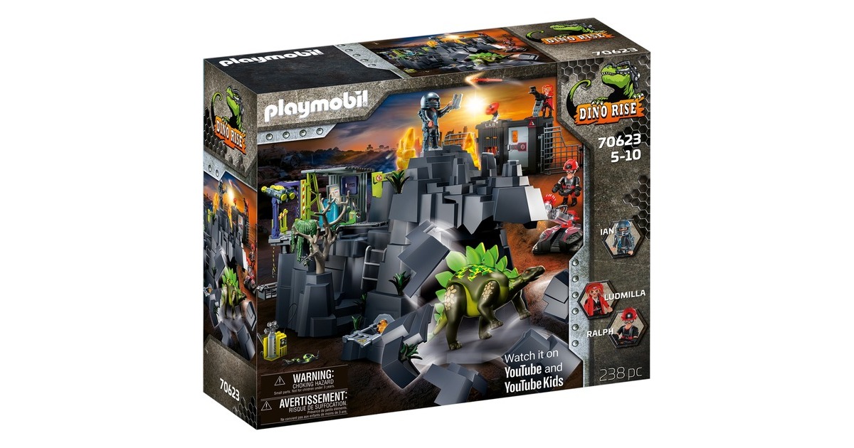 PLAYMOBILDino Rise - Dino Rock Constructiespeelgoed  (70623)