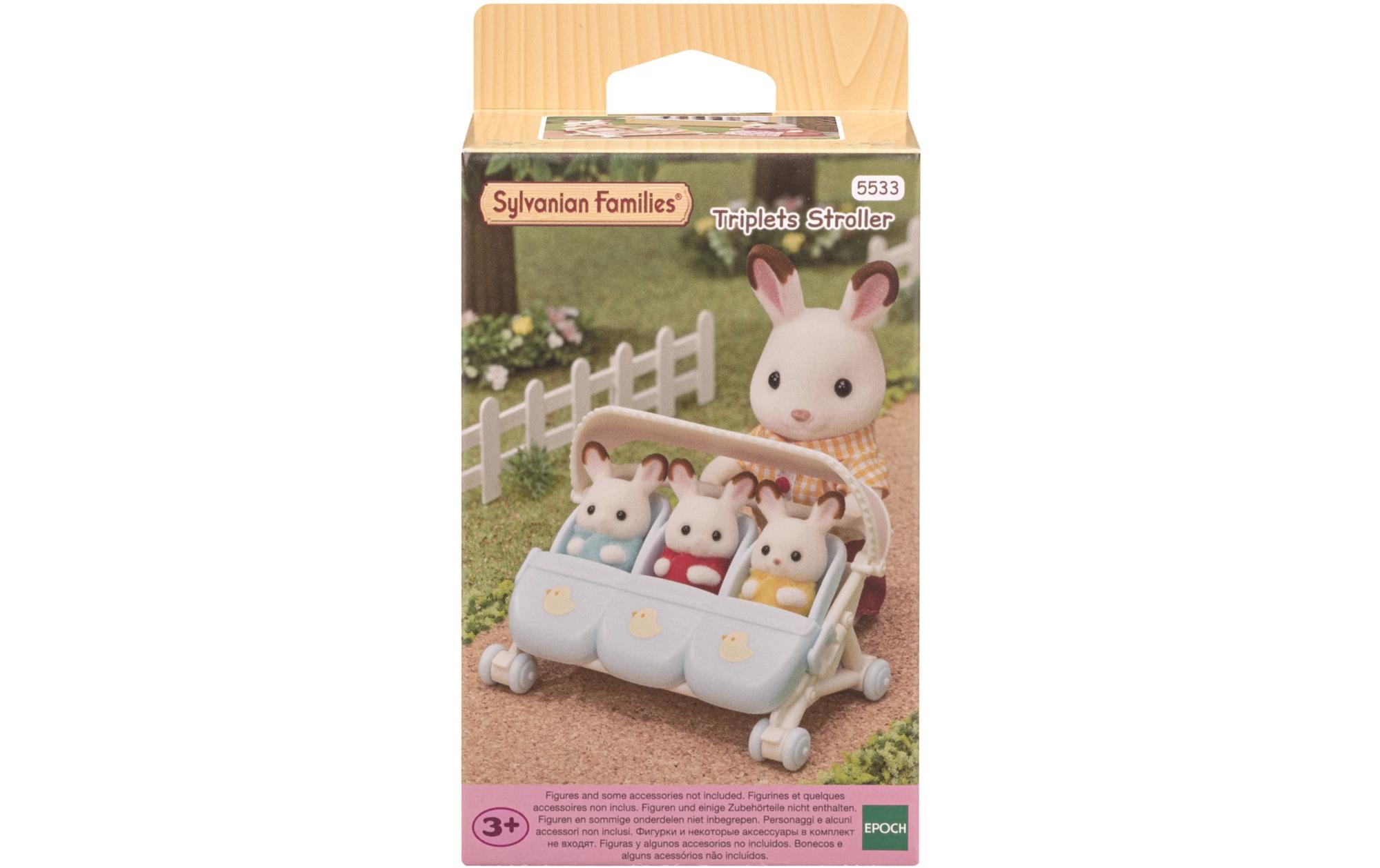 Sylvanian Families Drillings-KinderwagenSpiel-Set