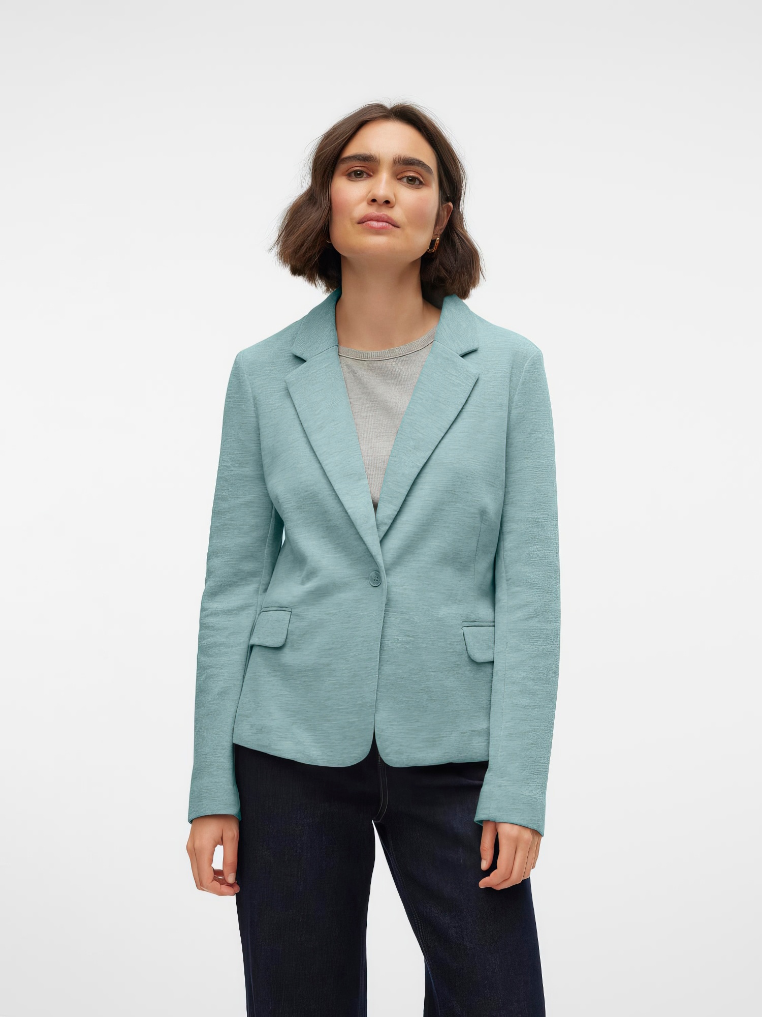 Vero Moda Jerseyblazer »VMJULIA LS BLAZER JRS NOOS«, mit Knopfleiste