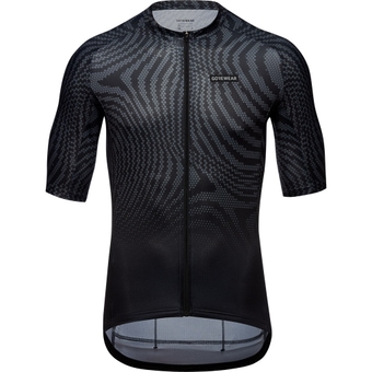 Gore Wear Spirit Moire Jersey  Kurzarmtrikot Black / Lab Graphite Herren