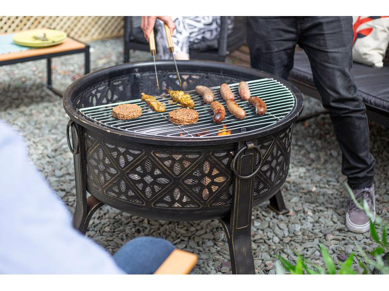 La Hacienda Feuerstelle Moreque Grosse Feuerstelle für das perfekte BBQ-Erlebnis