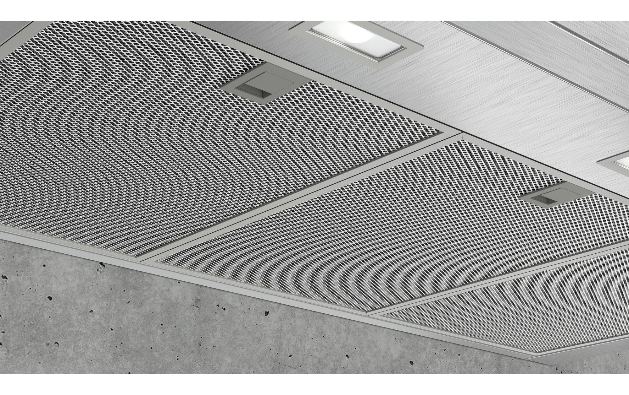 Wandhaube LC97BCP50 3+2 Intensiv Stufen<br>Effiziente Beseitigung von Fett, Geruch und Dampf aus der Küchenluft