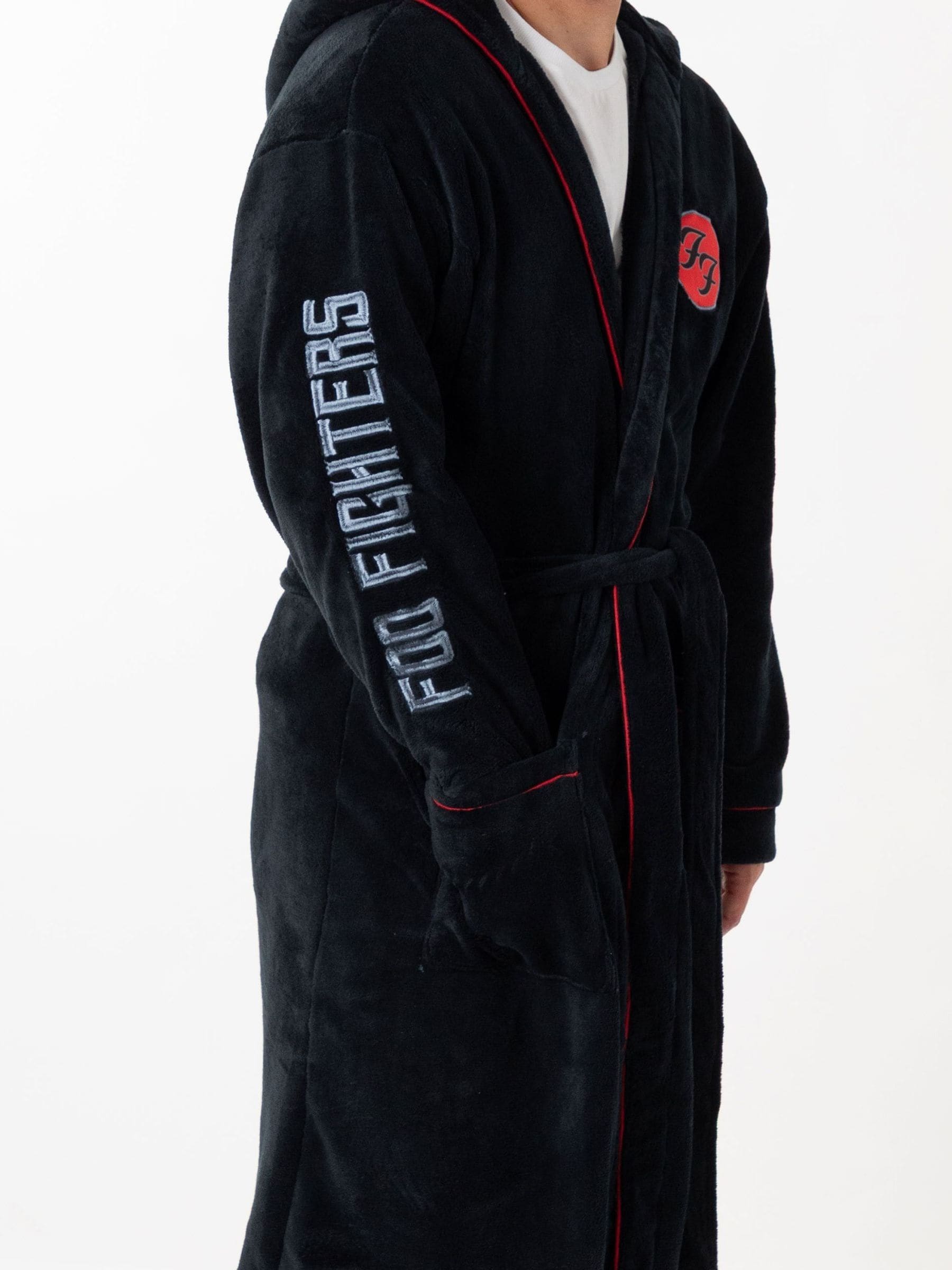 Vanilla Underground Foo Fighters Hooded Bathrobe