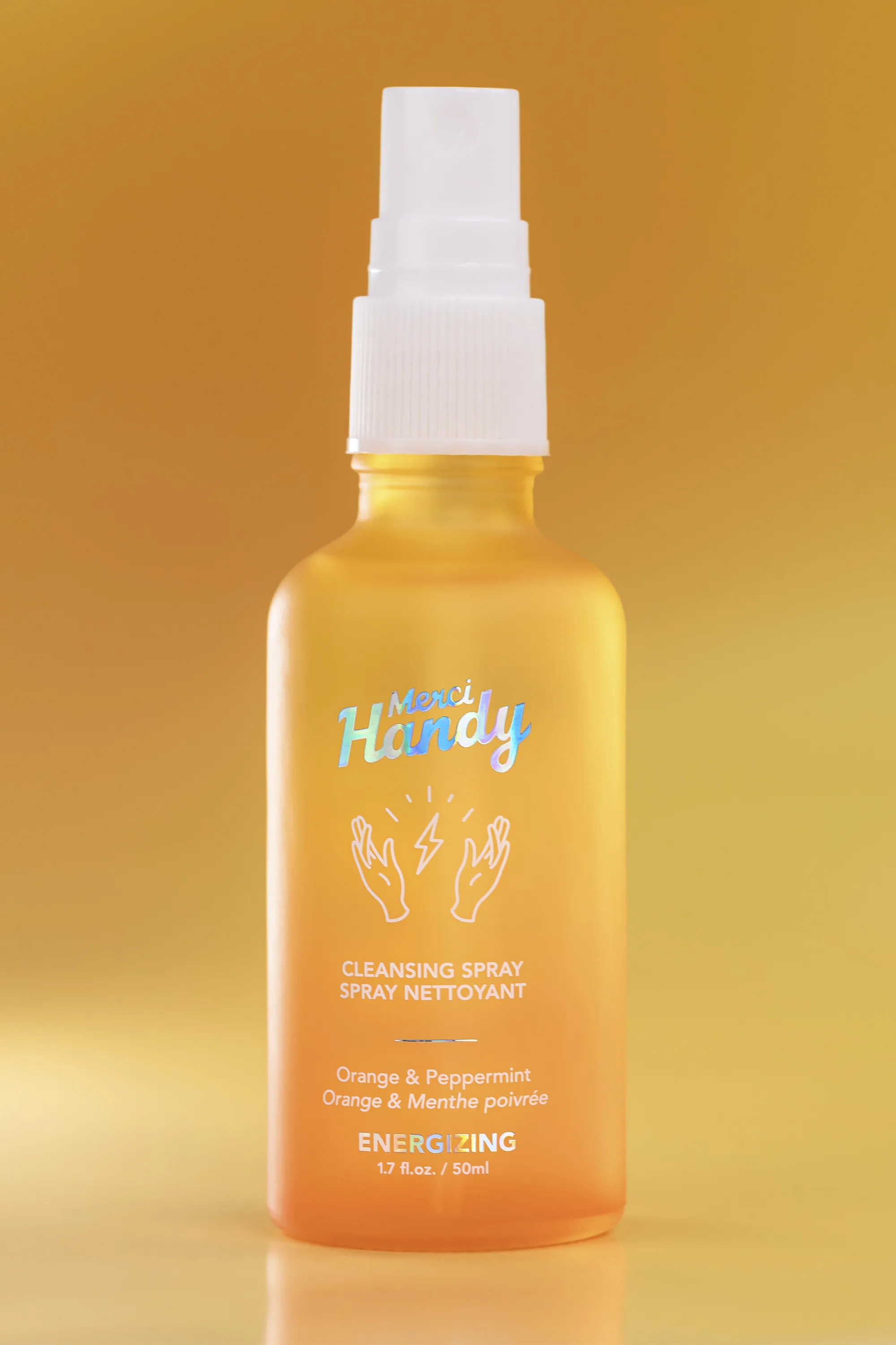 Merci Handy Spray nettoyant mains énergisant-50 ml