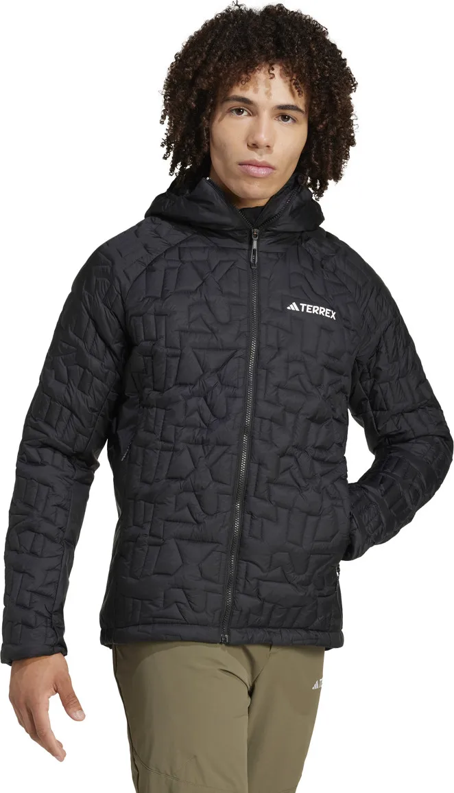 Adidas Terrex Xperior PrimaLoft Loose Fill Insulated Hooded Black