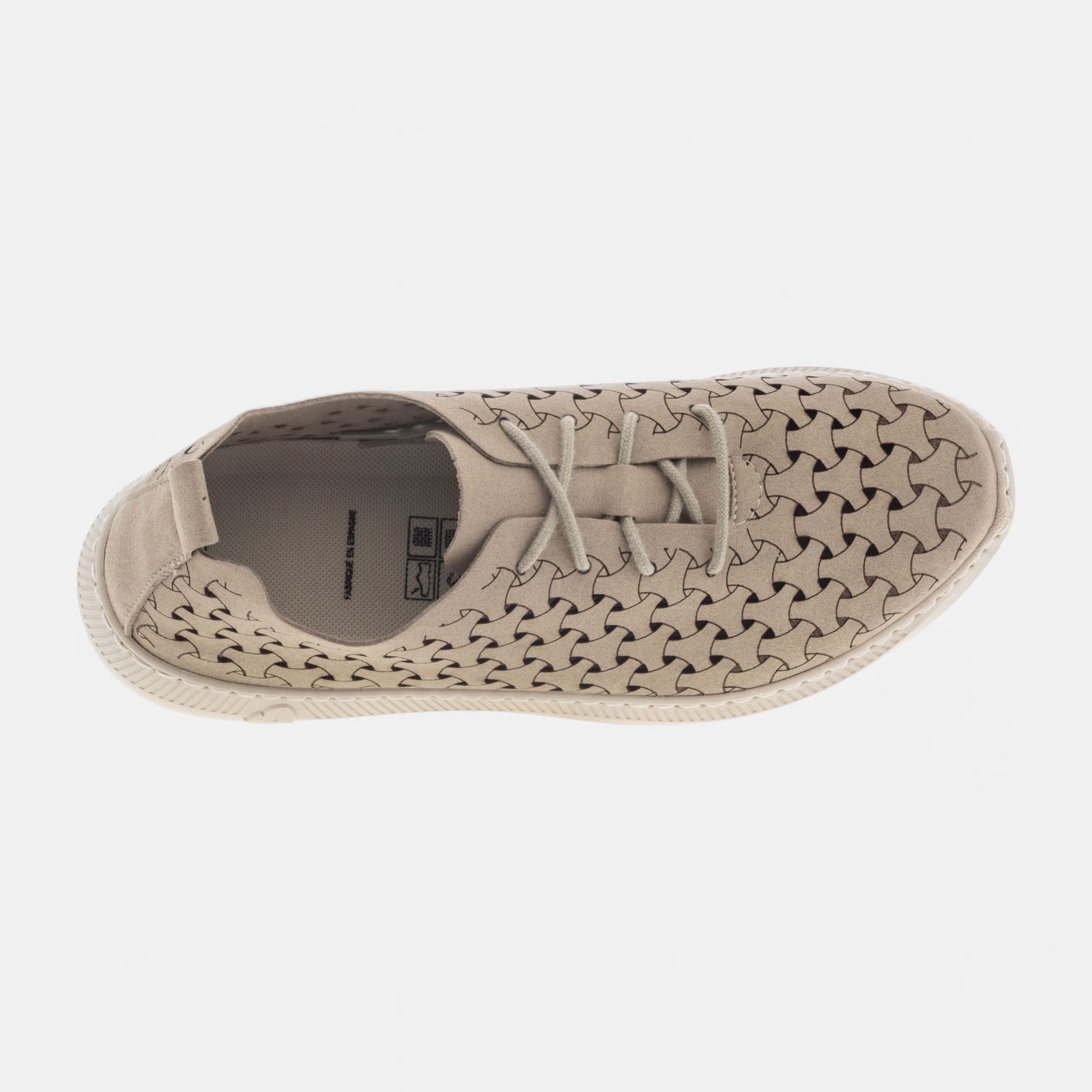 Baskets basses Femme taupe
