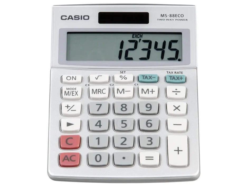 Casio MS-88ECO bordregner