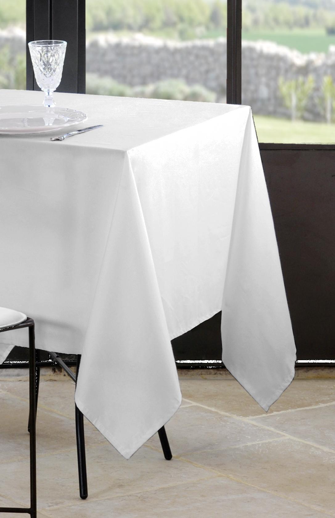NELSON NAPPE 145X200CM BLANC