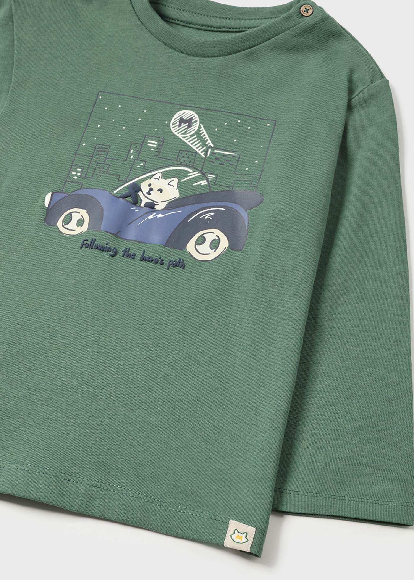 Camiseta infantil estampada Better Cotton